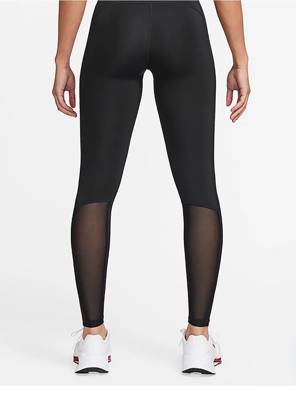 Nike Pro Black Leggings Tights with Light Swoosh Size XS - Picture 11 of 12